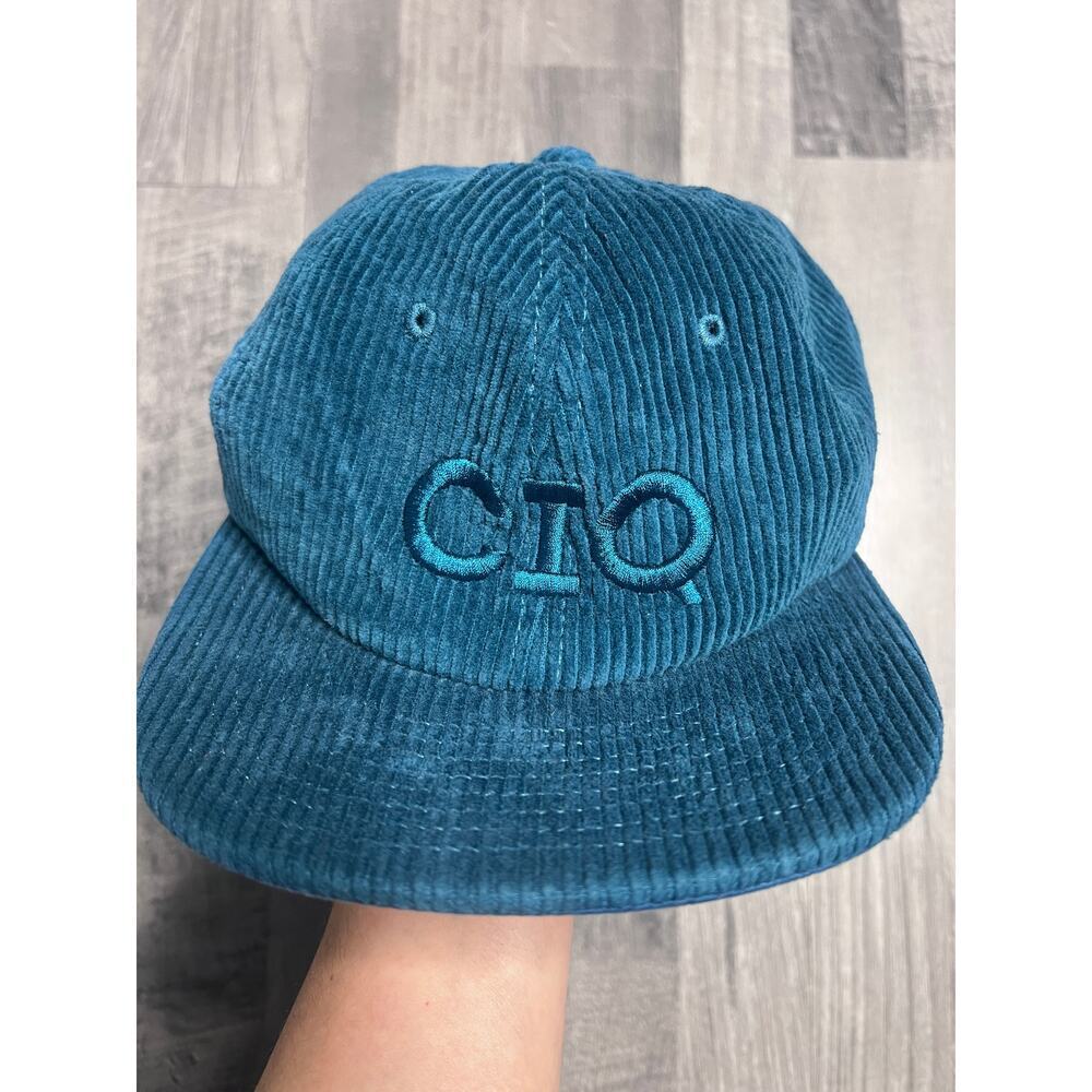 AS Colour Corduroy Ciao Hat Blue Adjustable Strapback One Size Streetwear Cap